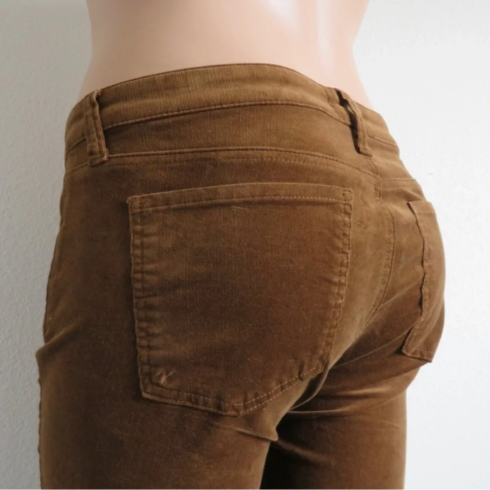 KUT from the KLOTH Jeans Women Boyfriend Carmel Color CORDUROY Plus Size 18W NWT